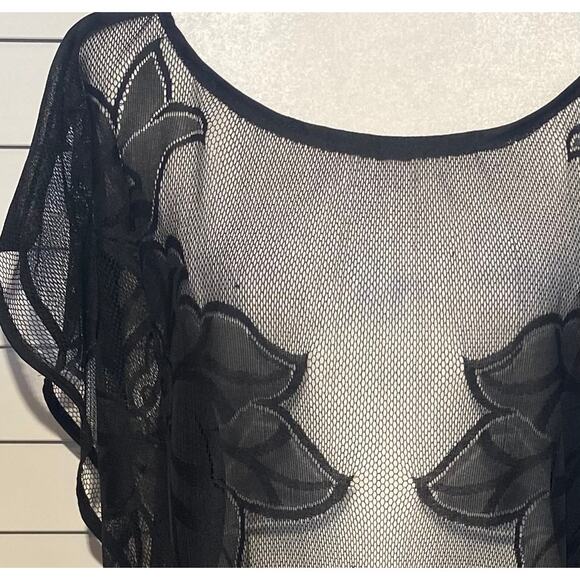 Cruise Club Sheer Coverup NWT - Picture 5 of 10